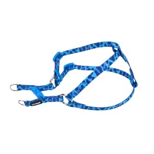 Li'l Pals Comfort Wrap Adjustable Blue Leopard Harness