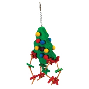 Paradise Christmas Tree Holiday Bird Toy