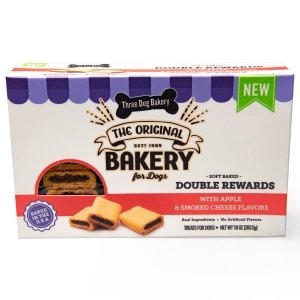 Soft Baked Double Rewards with Apple & Smoked Cheese Flavours Dog Treats