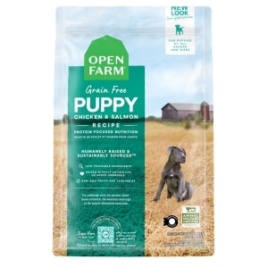 Grain Free Chicken & Salmon Recipe Puppy Dog Food