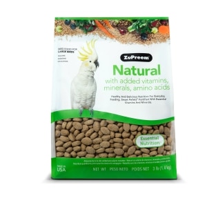 Natural with Added Vitamins, Minerals, Amino Acids Large Bird Food