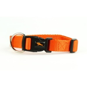 Nylon Adjustable Collar Dark Orange