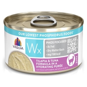 Wx Phos Focused Tilapia & Tuna Formula Pate Adult Cat Food