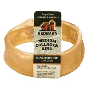 Medium Collagen Ring Dog Treat 3in