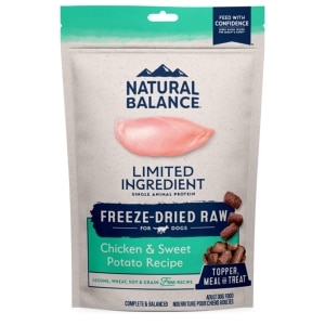 Limited Ingredient Freeze-Dried Raw Chicken & Sweet Potato Recipe Adult Dog Food