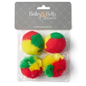 Holiday Ball Cat Toys Assorted Styles