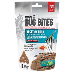 Bug Bites Vacation Nutritious Slow-Release Nuggets Fish Food