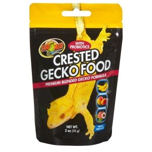 Crested Tropical Fruit Gecko Food