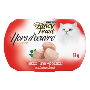 Hors d'Oeuvre Flaked Tuna Appetizer Cat Food Topper