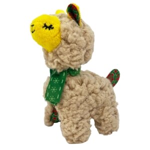 Softies Scrattles Llama Holiday Cat Toy