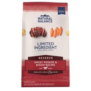 Limited Ingredient Reserve Sweet Potato & Bison Recipe Adult Dog Food