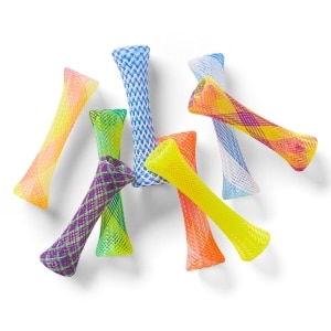 Short Mesh Tube Assorted Cat Toy