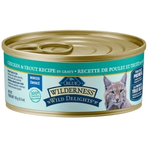 Wilderness Wild Delights Chicken & Trout Minced Recipe Adult Cat Food