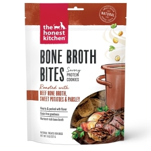 Bone Broth Bites Roasted with Beef & Carrots Dog Treats