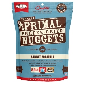 Freeze-Dried Nuggets Rabbit Formula Cat Food