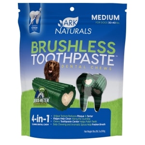 Brushless Toothpaste Dental Chew Medium