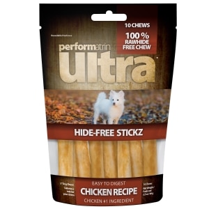 Hide-Free Stickz Chicken Recipe 5in Dog Treats