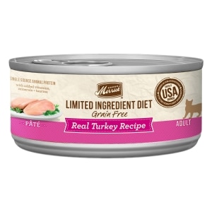 Limited Ingredient Diet Real Turkey Recipe Pate Adult Cat Food