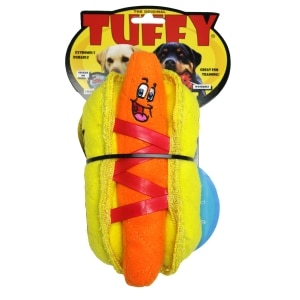 Funny Food Hot Dog 2 In 1 Dog Toy