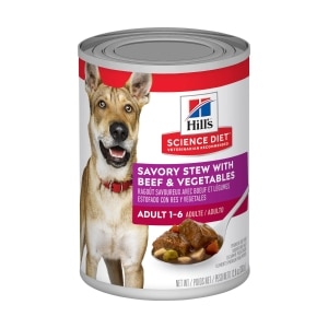 Savory Stew With Beef & Vetegables Adult Dog Food