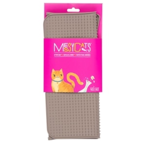 Silicone Grey Cat litter Mat