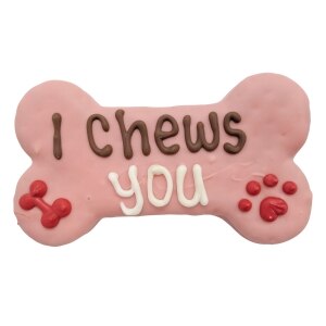 Valentine's I Chews You Bone Dog Treat