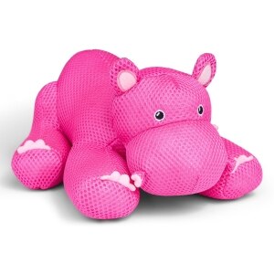 Chill Seeker Pink Hippo Cooling Pals Dog Toy