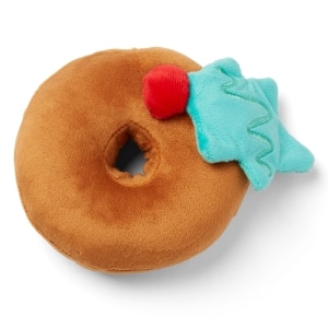 Donut Holiday Dog Toy
