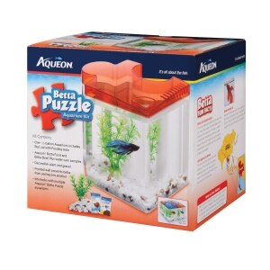 Betta Puzzle Aquarium Kit Red
