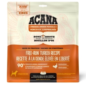 Freeze-Dried Morsels Free-Run Turkey Recipe Dog Food
