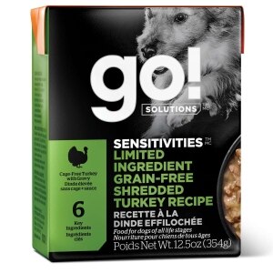 SENSITIVITIES Limited Ingredient Grain Free Shredded Turkey Recipe Dog Food