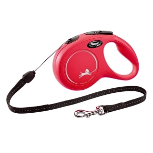 Classic Cord Leashes 26ft Red