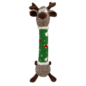Shakers Luvs Reindeer Holiday Dog Toy
