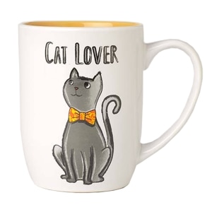Cat Lover Mug - White