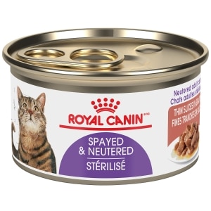 Spayed/Neutered Thin Slices In Gravy Cat Food