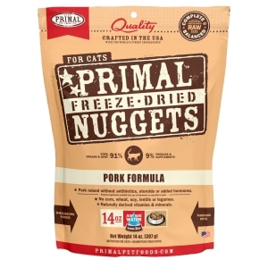 Freeze-Dried Nuggets Pork Formula Cat Food