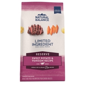 Limited Ingredient Reserve Sweet Potato & Venison Recipe Adult Dog Food