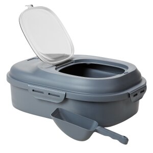 Collapsible Charcoal Grey Food Container