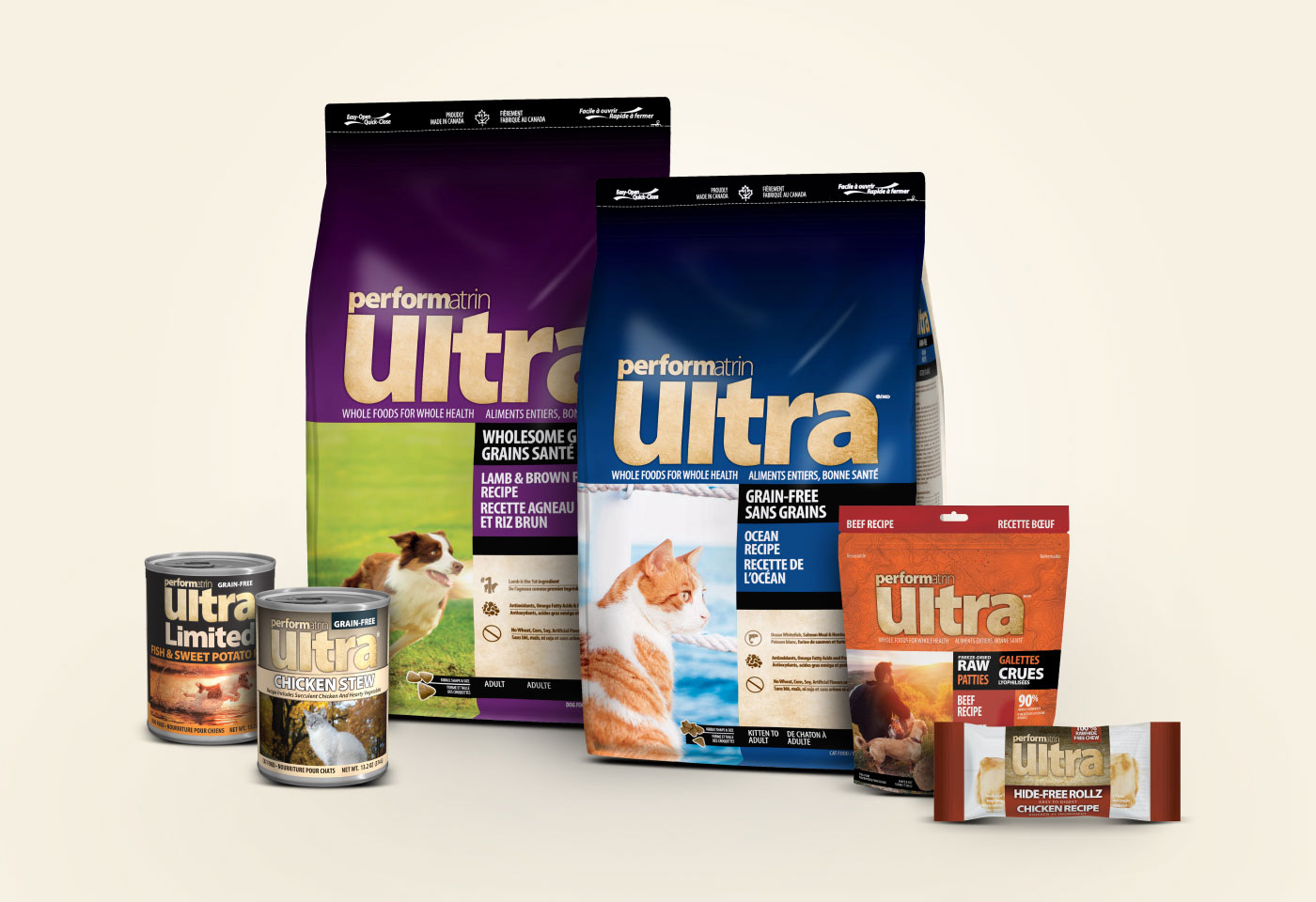 Performatrin Ultra wide range of products