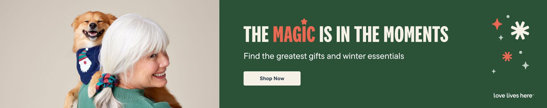 Shop now for magical gifts and winter essentials