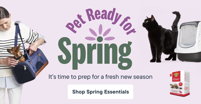 Pet Ready for Spring! It's time to prep for a fresh new season - Shop Spring Essentials