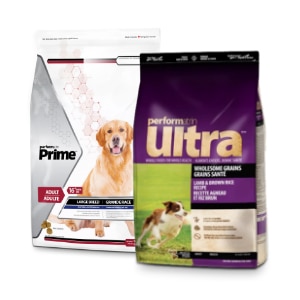 Performatrin Ultra Wholesome Grains Lamb & Brown Rice Recipe, Performatrin Prime Large Breed Chicken & Rice
