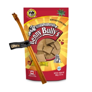 Benny Bully’s Liver Chops, Performatrin Ultra Bully Stick